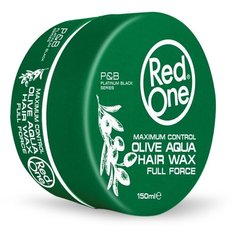 RedOne Аква-воск для волос ультрасильной фиксации Aqua Hair Wax OLIVE, 150 мл