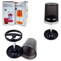 Подставка для зубных щеток «Lamp» черная Anya