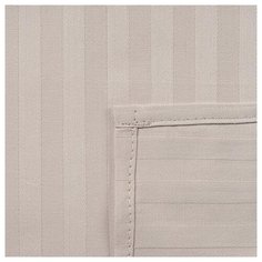 Простыня "HoReCa", страйп-сатин; Бежевый; размер 2.0 Традиция