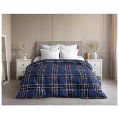 Пододеяльник "Ночь Нежна" поплин; Клайд синий; размер 1.5