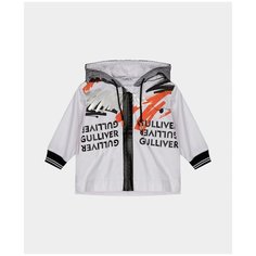 Ветровка с капюшоном и принтом Gulliver 12134BBC4002 размер 86