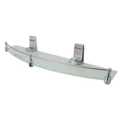 Lopau K-6044 Полка стеклянная с бортиком Wasser Kraft