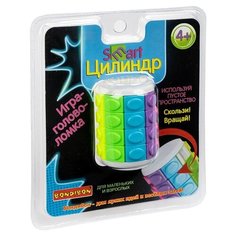 Игра-головоломка Smart Цилиндр 4 ряда, Bondibon, PVC 12,5*14,6*4,5 см, арт.340-1.