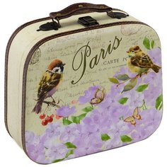 Шкатулка декоративная Париж 29x11x26см ГЛАСАР