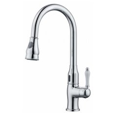 Смеситель для кухни KAISER Vincent-Sensor 31366-1 Bronze сенсорный с выдвижной лейкой