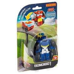 Трансформер 2в1 BONDIBOT робот-машинка исследователь, трансформация в одно касание, ВВ4932 Bondibon