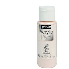 Краски акриловые PEBEO Acrylic Paint декоративная матовая 59 мл 097809 розовая пудра