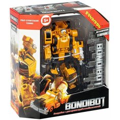 Трансформер 2в1 BONDIBOT робот-строительная техника (автомобильный кран) Bondibon