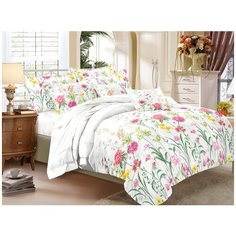 КПБ Cleo полисатин "Art Color" дуэт 145*215*2(±5) 220*240*1(±5) 50*70*2(±2) 70*70*2(±2) 41/271-AC