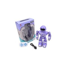 Робот р/у, ИК управление, 10 каналов, свет, звук, аккум.встроен., USB шнур, электронная пит.ААА*2шт.не вх.в комплект Наша Игрушка HT9936-1