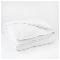Одеяло VESTA текстиль Царские сны, Бамбук, 140*205 см, белый, перкаль (хлопок 100%), 200 г/м2 Веста