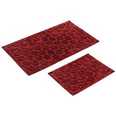 Комплект ковриков для ванной из 2-х шт 60x100, 50x60 см, 8688441075805 Alanur