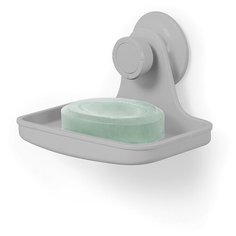 Мыльница Umbra Flex Gel-Lock, серая (1004433-918)