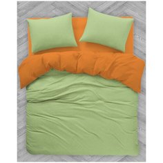 Комплект постельного белья Краски лета Колорит ЭЛЬФ, 2-х спальное с простыней Евро, наволочки 70х70-2 шт.