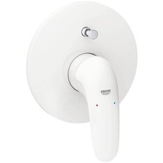 Смеситель для ванны GROHE Eurostyle, внешняя монтажная часть, белая луна (29099LS3)