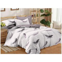 КПБ Cleo сатин набивной "Satin Lux" дуэт 145*215*2 220*240*1 50*70*2 70*70*2 41/573-SL