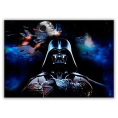 Магнит на холодильник большой - A4, Star Wars Drabs
