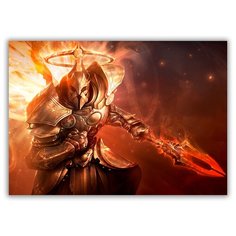 Магнит на холодильник большой - A4, Diablo Drabs