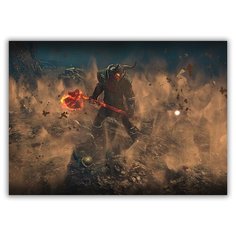 Магнит на холодильник малый - A5, Path of exile Drabs