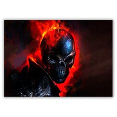 Магнит на холодильник малый - A5, Ghost Rider Drabs