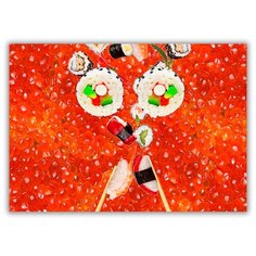 Магнит на холодильник малый - A5, Суши Drabs