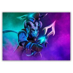 Магнит на холодильник малый - A5, Dota Riki Drabs
