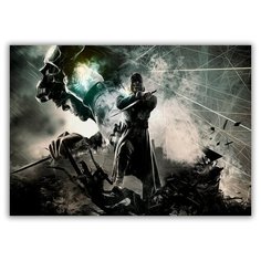 Магнит на холодильник малый - A5, Dishonored Drabs