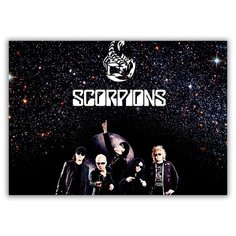 Магнит на холодильник малый - A5, Scorpions Drabs