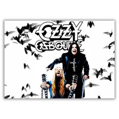 Магнит на холодильник малый - A5, Ozzy Ozbourne Drabs