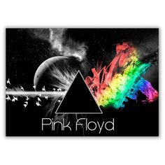 Магнит на холодильник малый - A5, PINK FLOYD Drabs