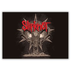 Магнит на холодильник малый - A5, Slipknot Взрыв Drabs