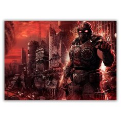 Магнит на холодильник малый - A5, Fallout Drabs