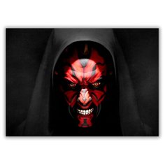 Магнит на холодильник малый - A5, Star Wars Darth Maul Drabs