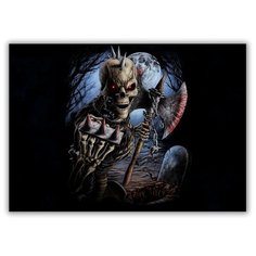 Магнит на холодильник большой - A4, Nightmaire Drabs