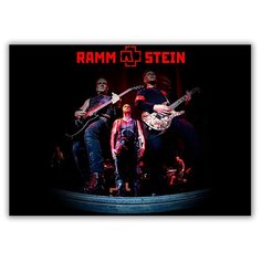 Магнит на холодильник малый - A5, Rammstein Drabs