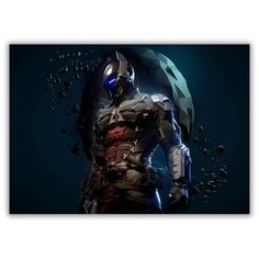 Магнит на холодильник большой - A4, Герой в доспехах Drabs