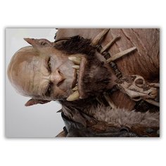 Магнит на холодильник большой - A4, Орк из фильма Warcraft Drabs