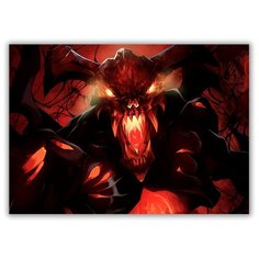 Магнит на холодильник большой - A4, Dota2 Shadow Field Drabs