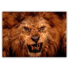 Магнит на холодильник малый - A5, Лев Drabs