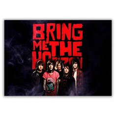Магнит на холодильник малый - A5, Bring me the horizon Drabs
