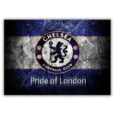 Магнит на холодильник малый - A5, Челси Drabs