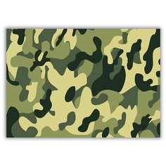 Магнит на холодильник большой - A4, Хаки 2 Drabs