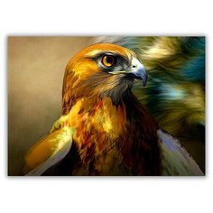 Магнит на холодильник большой - A4, Орел Drabs