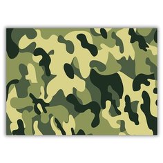 Магнит на холодильник малый - A5, Хаки 6 Drabs