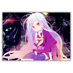 Магнит на холодильник малый - A5, Принцесса и шахматы Drabs