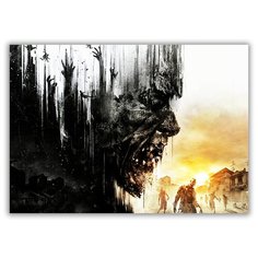 Магнит на холодильник малый - A5, Dying light Drabs