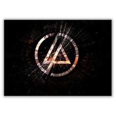 Магнит на холодильник малый - A5, Линкин Парк Drabs