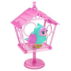 Moose Little Live Pets Интерактивная птичка в скворечнике Твитти-Пеппи 26103