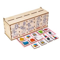 Развивающее пособие из дерева. Сортер "Предметы" Smile Decor
