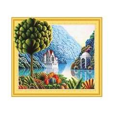 Алмазная мозаика 5D 40х50 см (5DZX041) New World